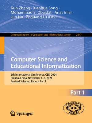 cover image of Computer Science and Educational Informatization